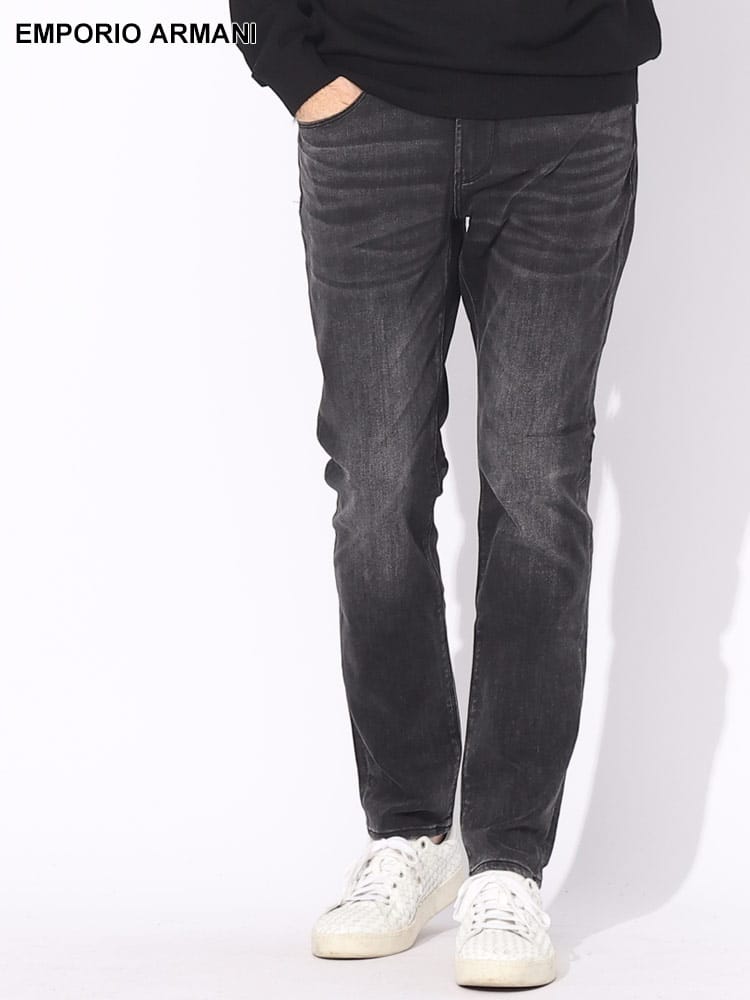EMPORIO ARMANI (エンポリオアルマーニ) ストレッチ ジップフライ ジーンズ EA6R1J06DQYZ6 ブランド メンズ 男性 ボトムス