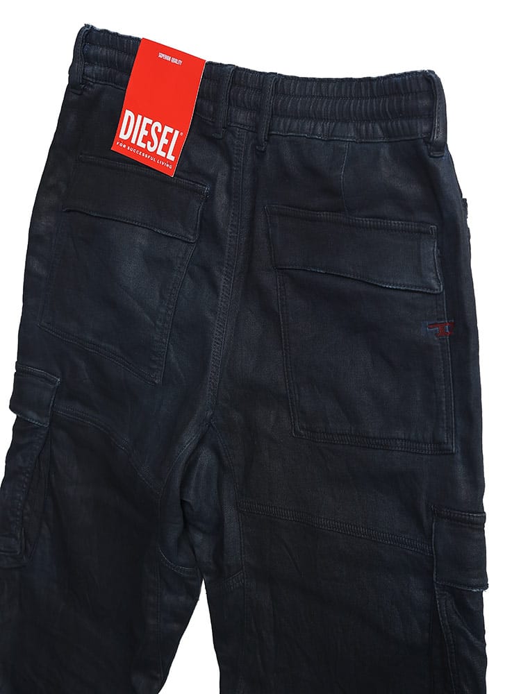 DIESEL (ディーゼル) ウエストコード デニム カーゴパンツ Joggjeans 