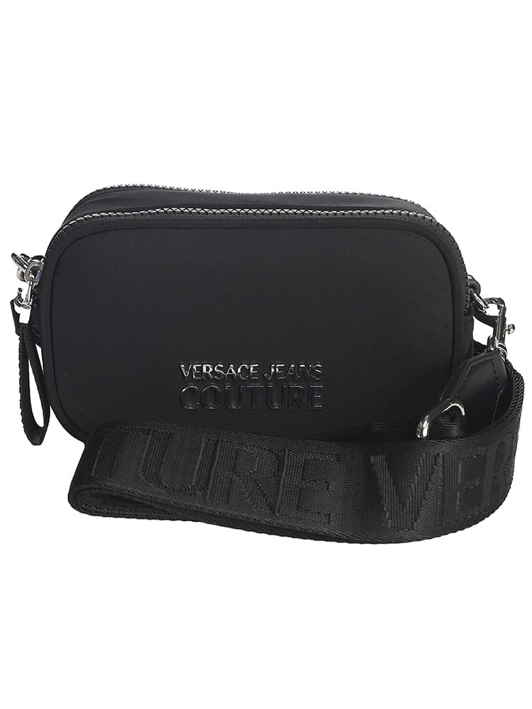 VERSACE JEANS COUTURE (ヴェルサーチェ ジーンズ クチュール) メタルロゴ ショルダーバッグ VCL75VA4BS4 ブランド レディース バッグ 鞄
