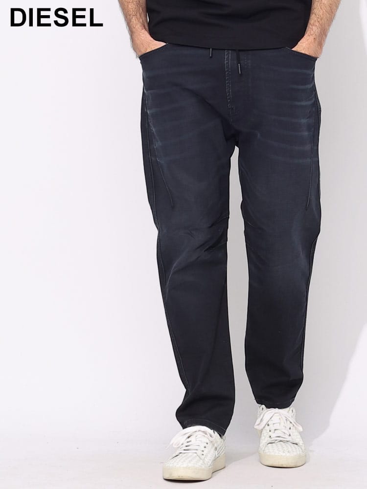 DIESEL (ディーゼル) ジップフライ ウエストコード ジーンズ D-AMAGE Joggjeans DSA11875068HR ブランド メンズ 男性 ボトムス
