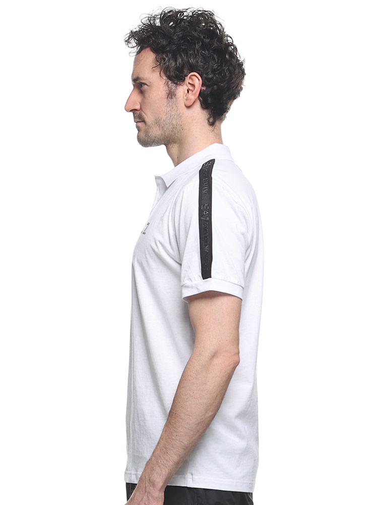 EMPORIO ARMANI EA7 (エンポリオ アルマーニ) ロゴライン 半袖 ポロシャツ EA73DPF23PJ0【サカゼン公式通販】