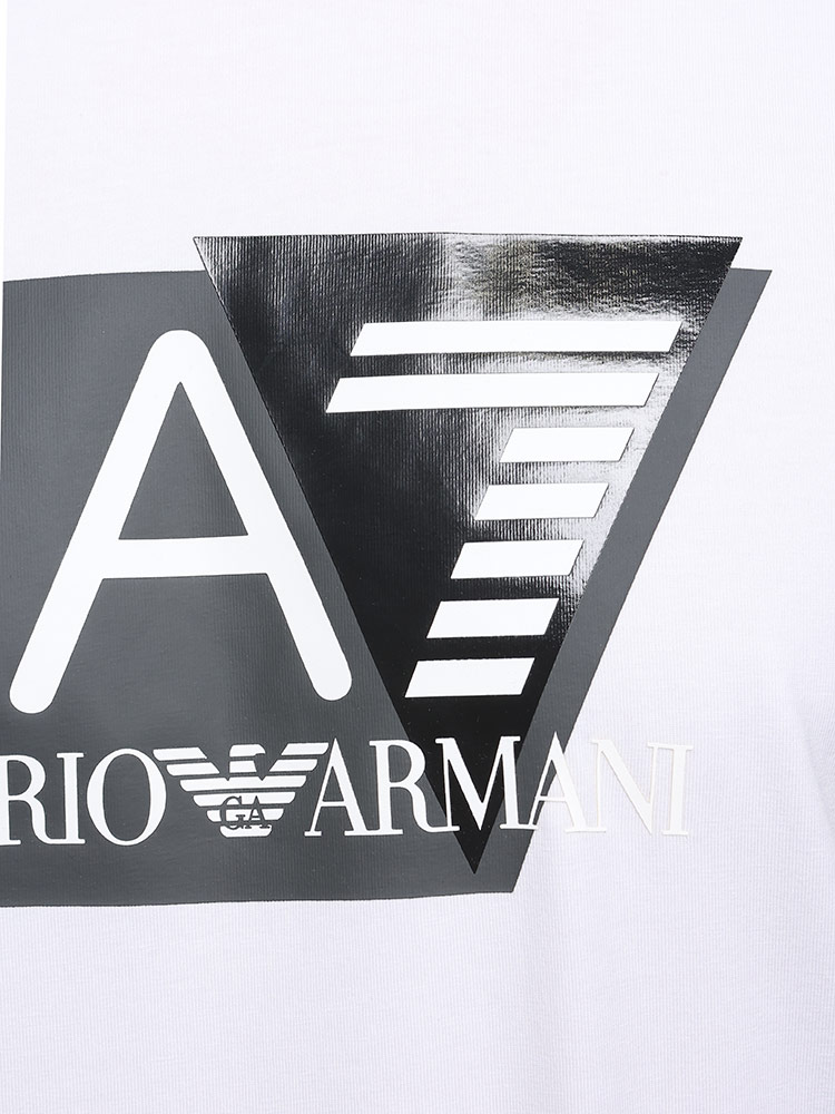 EMPORIO ARMANI EA7 (エンポリオ アルマーニ) ロゴプリント クルー 