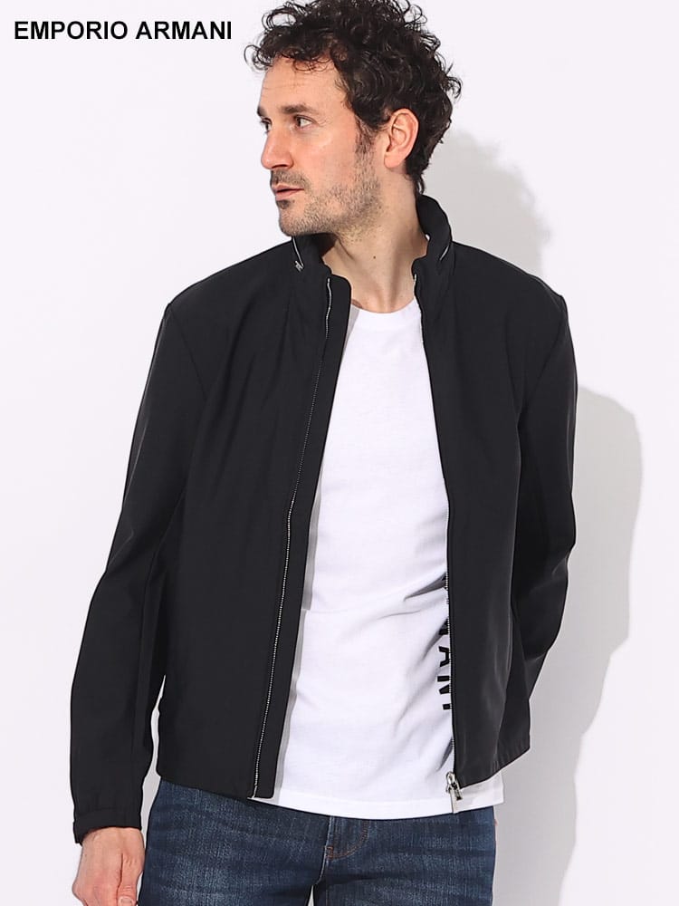 EMPORIO ARMANI (エンポリオアルマーニ) フード収納 フルジップ 