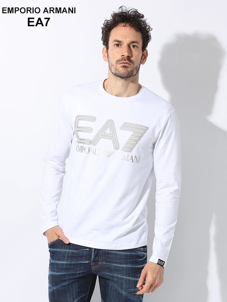 EMPORIO ARMANI EA7 (エンポリオ アルマーニ) ネオンBIGロゴ クルー 