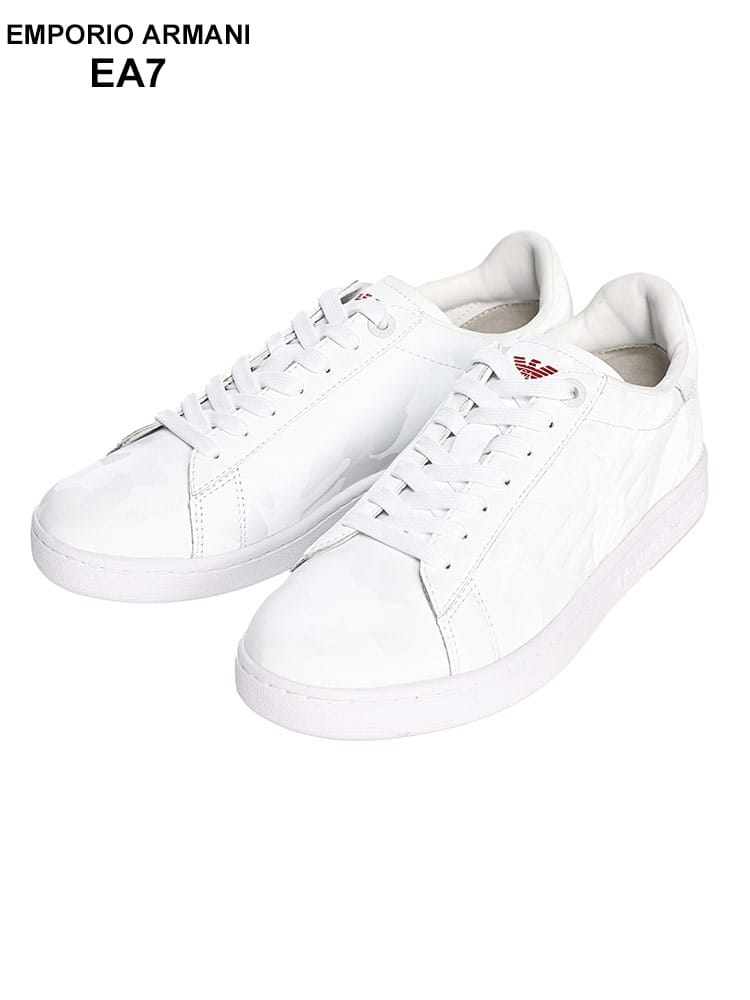 EMPORIO ARMANI EA7 (エンポリオアルマーニ) カモフラージュ柄 ローカット スニーカー Classic