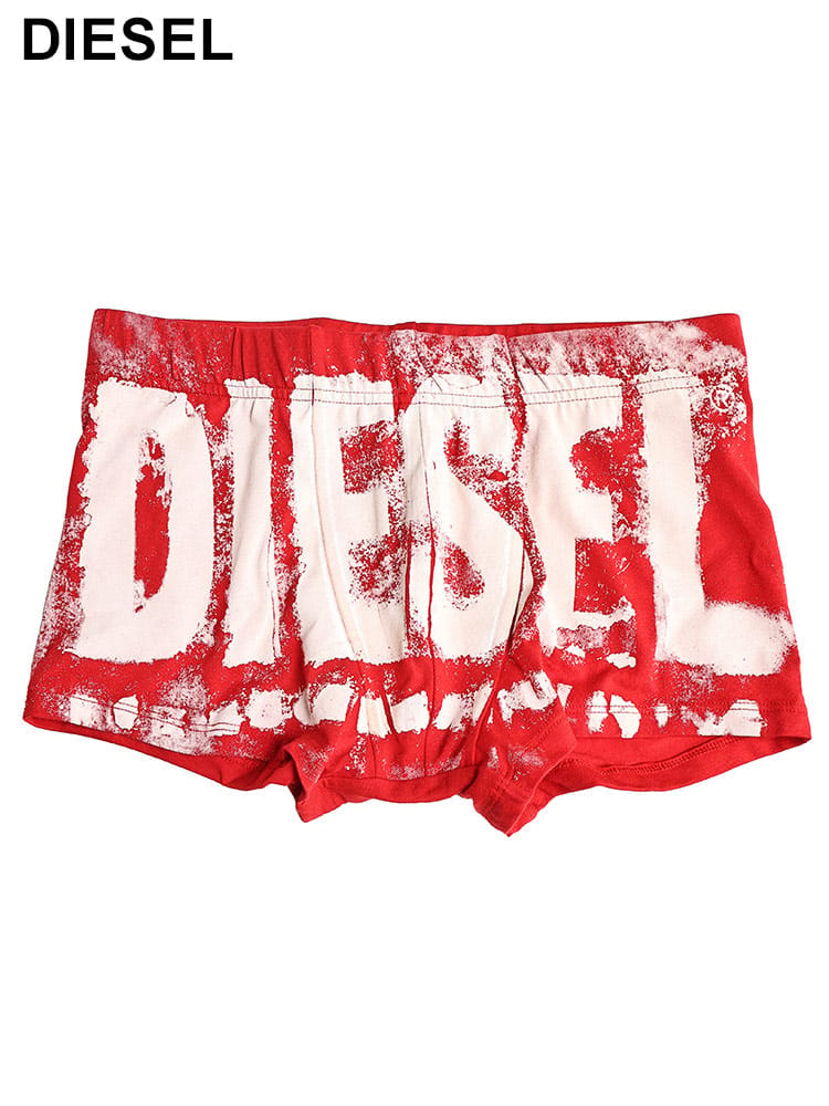 DIESEL (ディーゼル) ストレッチコットン ダメージロゴ 前閉じ ボクサーパンツ DS00CIYK0QIAJ ブランド メンズ 男性 下着