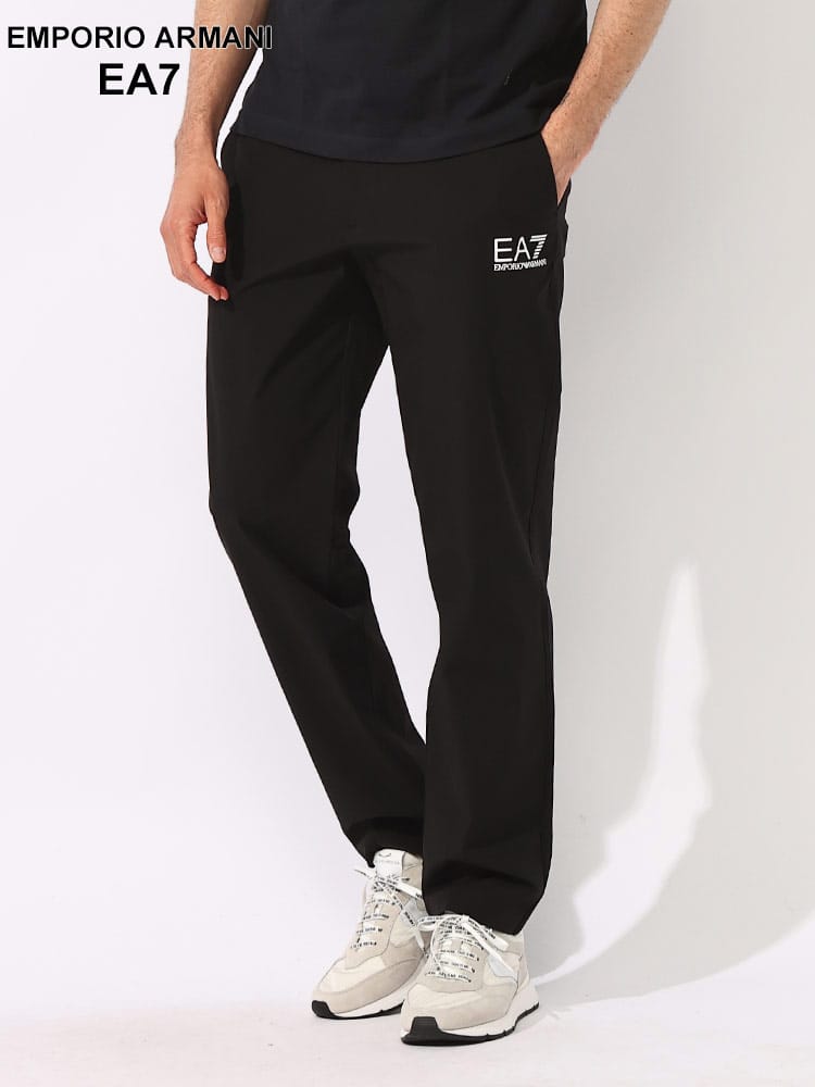 EMPORIO ARMANI EA7 (エンポリオ アルマーニ) EA7 VENTUS7 ロゴプリント ジップフライ ゴルフパンツ