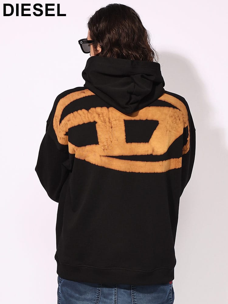 DIESEL (ディーゼル) ブリーチオーバルD バックプリント プルオーバー 