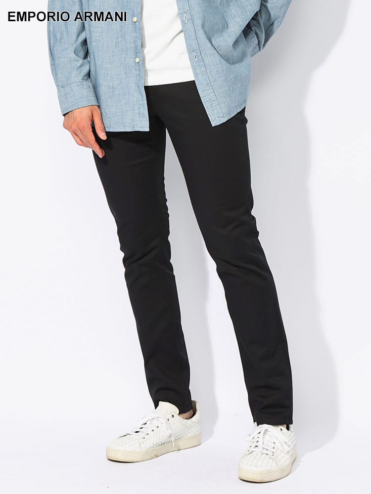 EMPORIO ARMANI (エンポリオアルマーニ) 5P ジップフライ コットンパンツ EA8N1J061NJ9Z