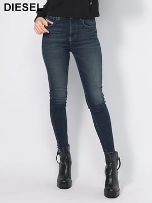 DIESEL (ディーゼル) スリム ストレッチデニムパンツ SLANDY 