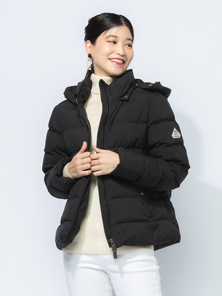 PYRENEX (ピレネックス) フード着脱 フルジップ ダウンジャケット SPOUTNIC 3 PNLHWW006P レディース