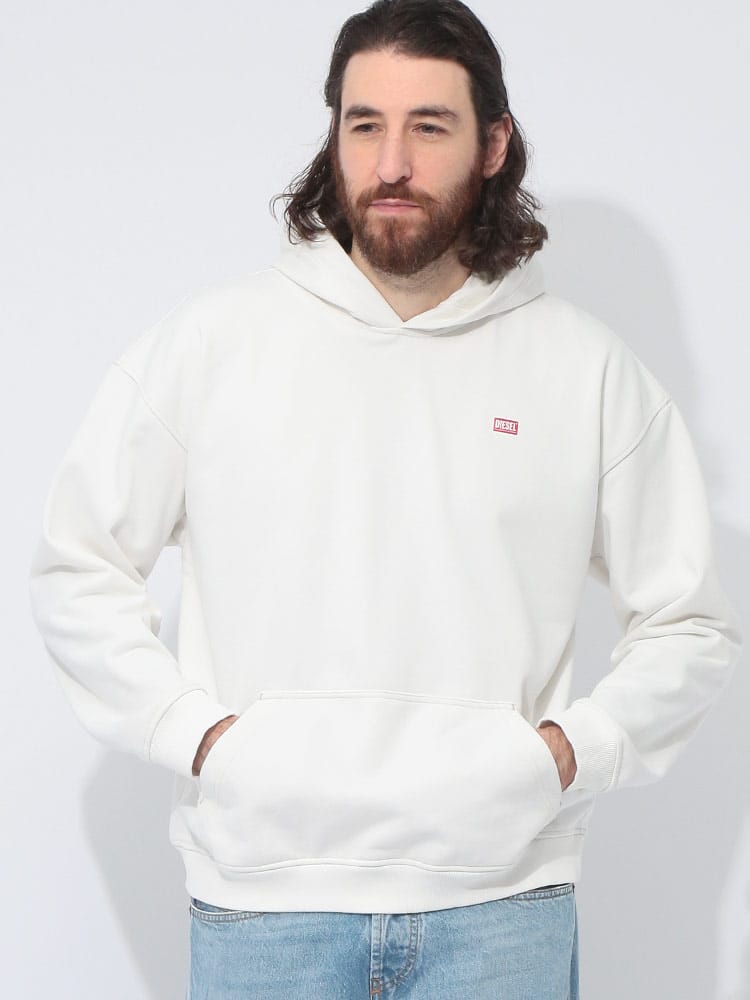 DIESEL (ディーゼル) バックステージ プリント プルオーバー パーカー DSA172490HYAT メンズ