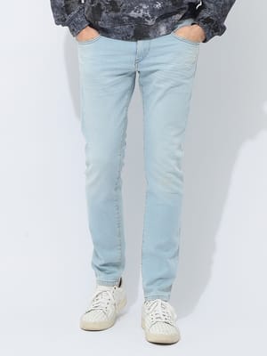 DIESEL (ディーゼル) ウエストコード テーパード JOGGホワイトジーンズ 