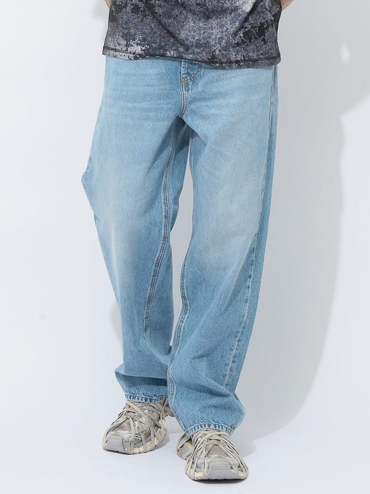 DIESEL (ディーゼル) 5P ボタンフライ ジーンズ D-MACRO DSA1159809I29 メンズ