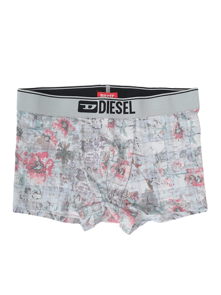 DIESEL (ディーゼル) フラワー&チェック 総柄 ボクサーパンツ DAMIEN DSA177630LHBH メンズ