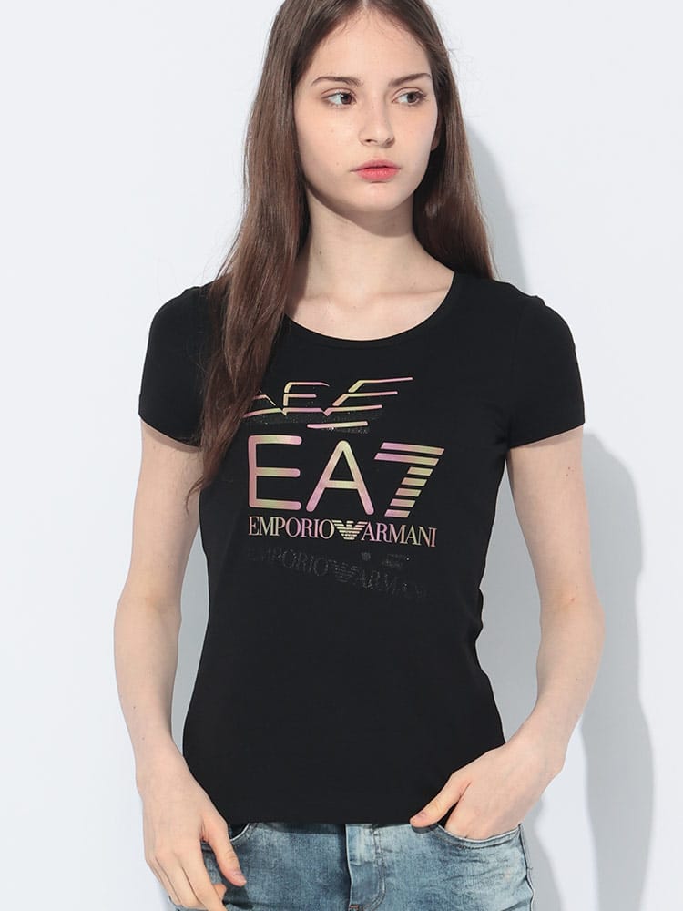 EMPORIO ARMANI (エンポリオアルマーニ) グラフィック ラメプリント 