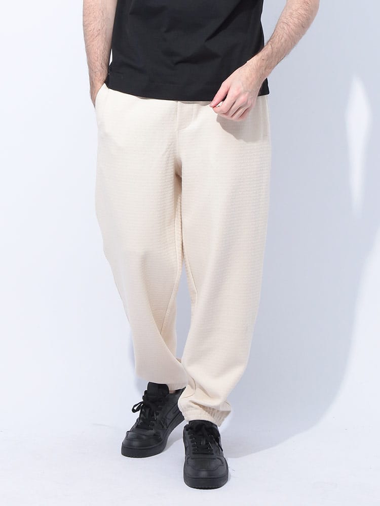 EMPORIO ARMANI (エンポリオアルマーニ) ジャガードロゴ スウェットパンツ EA1106AF13700 メンズ