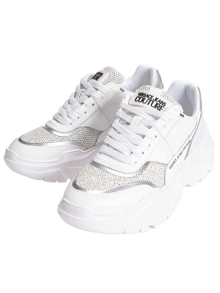 VERSACE JEANS COUTURE (ヴェルサーチェ ジーンズ クチュール) ロゴ スピードトラック スニーカー VCL78VA3SC4 レディース