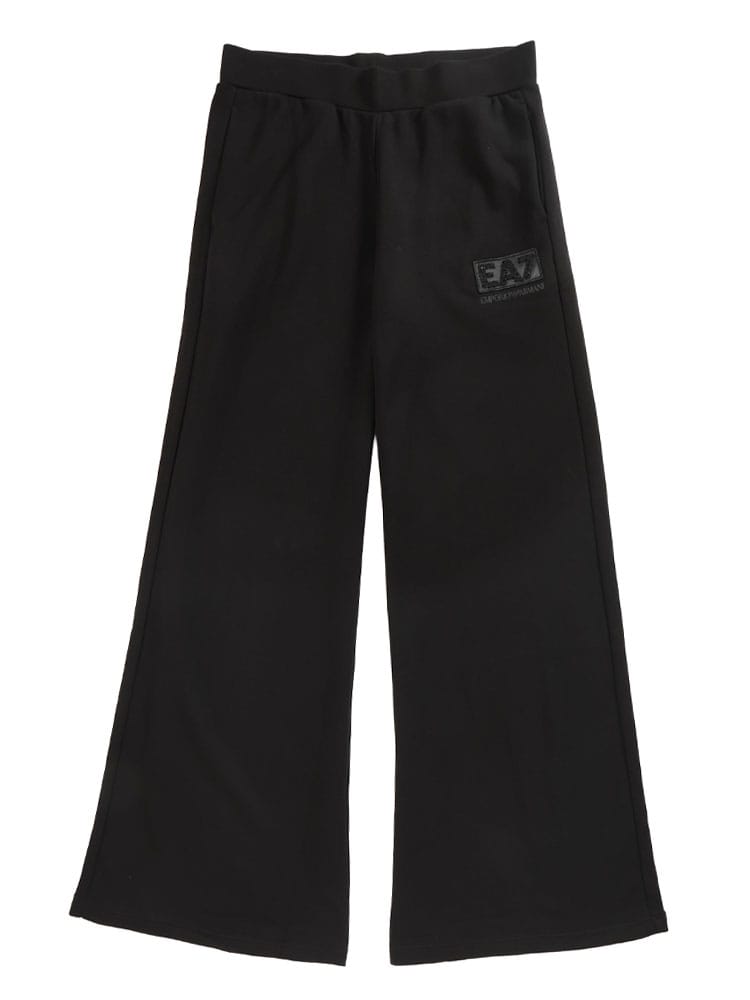 EMPORIO ARMANI (エンポリオアルマーニ) ビーズロゴ スウェット ワイドパンツ EA7LW179AF12473 レディース