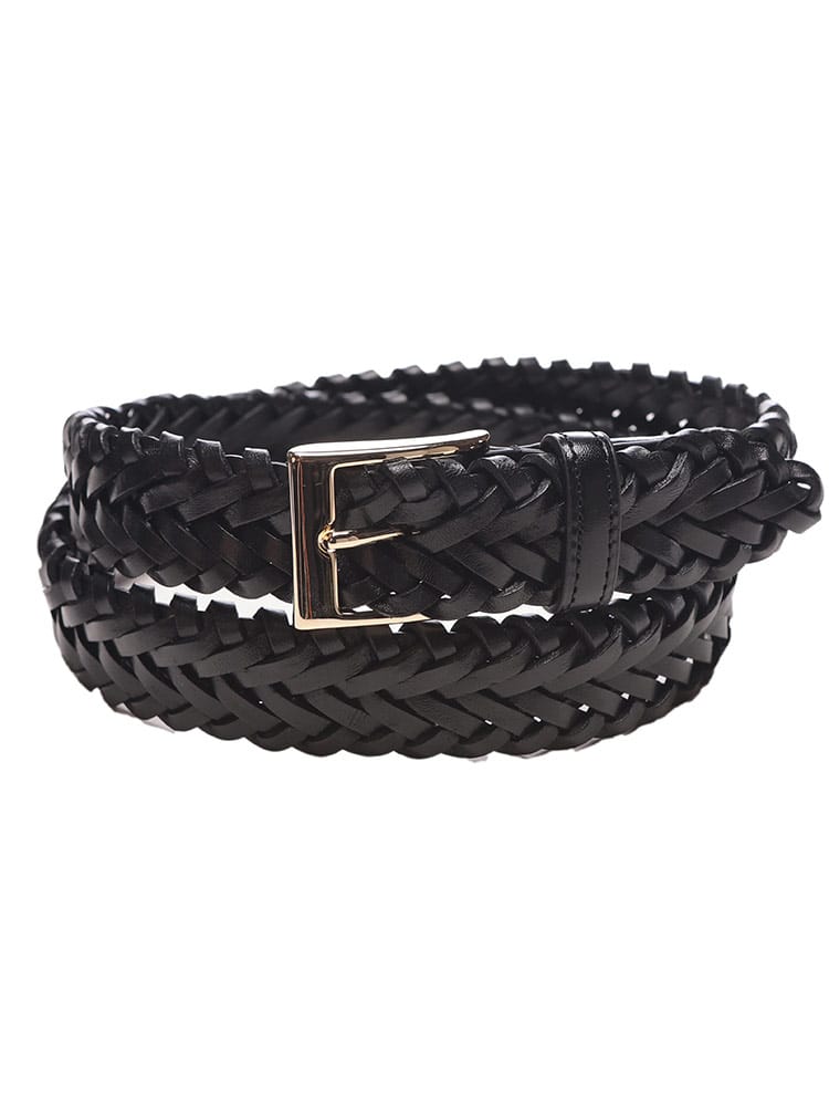 LARDINI (ラルディーニ) レザー メッシュ ベルト LDCNT6164072 メンズ