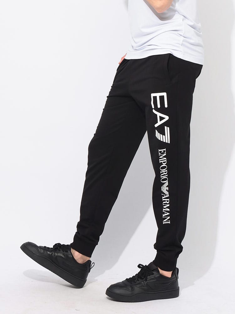EMPORIO ARMANI (エンポリオアルマーニ) サイドロゴ スウェットパンツ EA77M571AF13512 メンズ