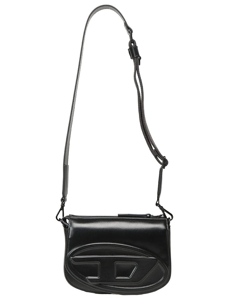 新品】DIESEL ディーゼル ロゴ ショルダーバッグ 黒 X10078 新品 