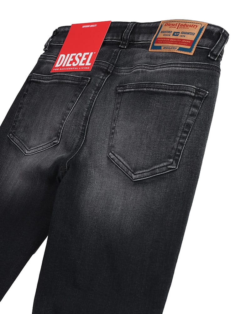 DIESEL D-STRUKT スキニーデニム S グレー DIESEL (ディーゼル) ジップ 