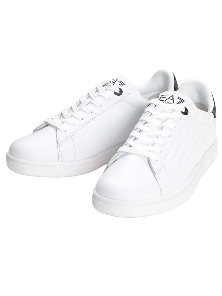 EMPORIO ARMANI (エンポリオアルマーニ) EA7 クラシック スニーカー エンボスイーグルロゴ EA77X331AF10848 メンズ