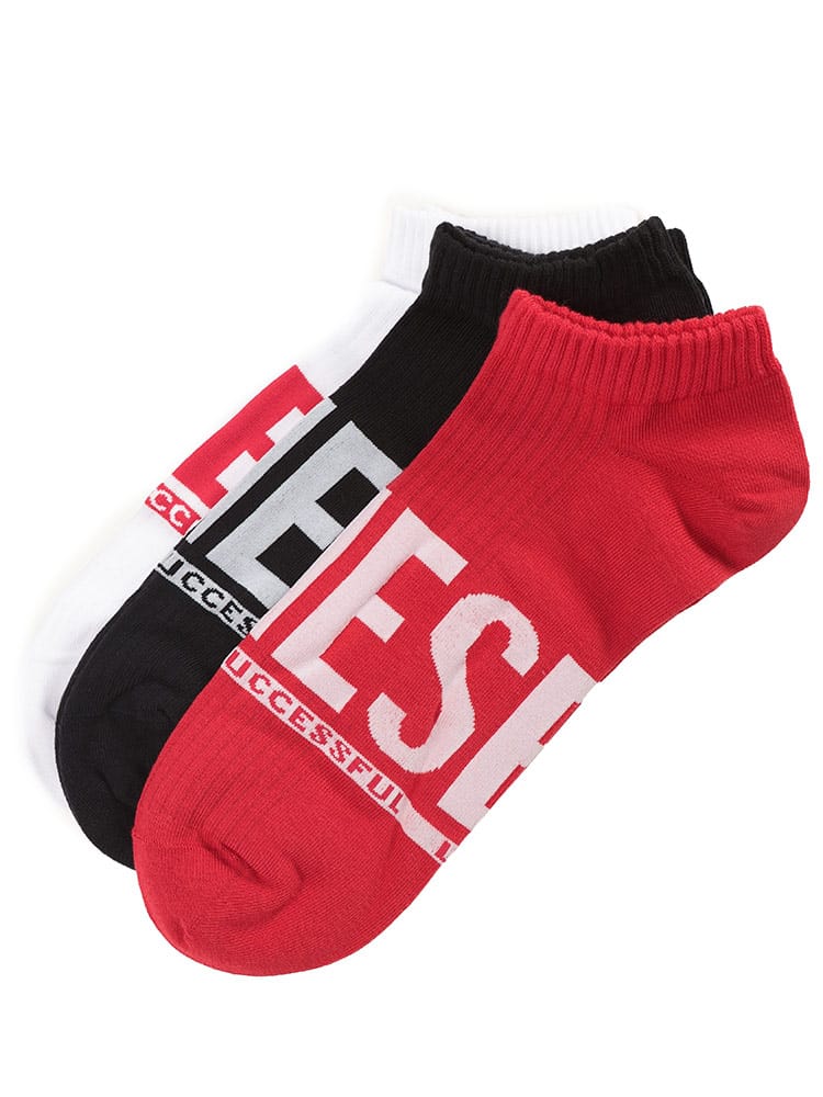DIESEL (ディーゼル) スニーカーソックス 3足セット DS00SI8H0EGBH メンズ