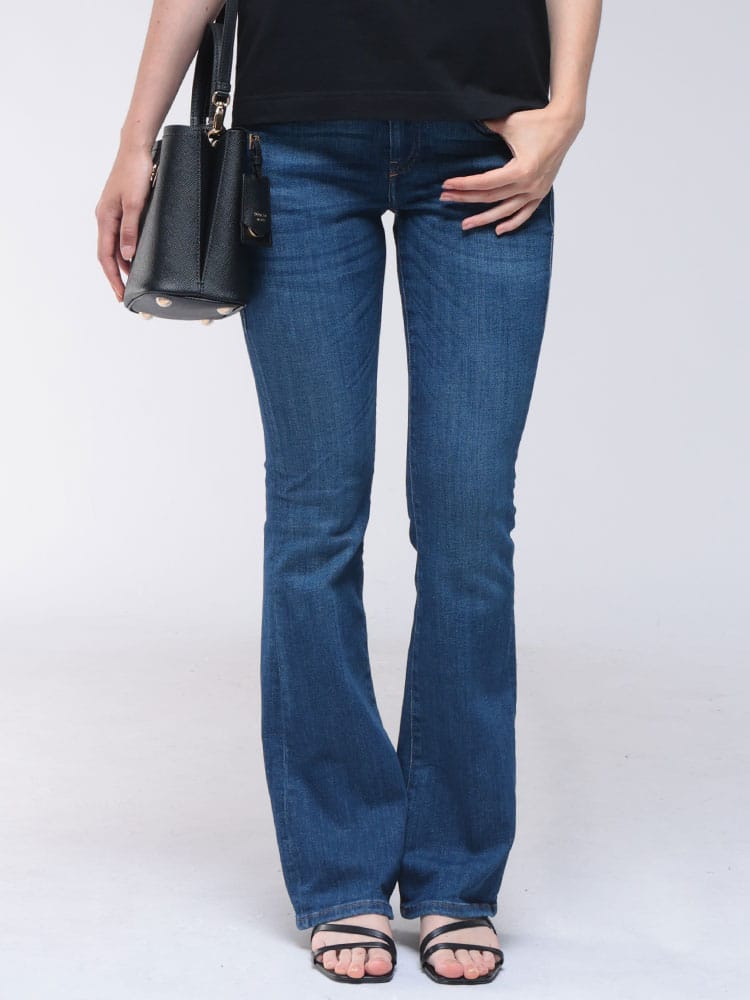 DIESEL (ディーゼル) ストレッチ ジップフライ ジーンズ D-EBBEY DSLA1100409M73 レディース