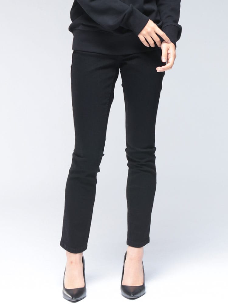 VERSACE JEANS COUTURE (ヴェルサーチェ ジーンズ クチュール) ジップフライ ジェギンス スキニー デニムパンツ  VCL79HAB5J1 レディース