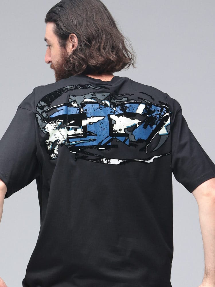 DIESEL (ディーゼル) バックデザイン クルーネック 半袖 Tシャツ DSA195520PLAT メンズ