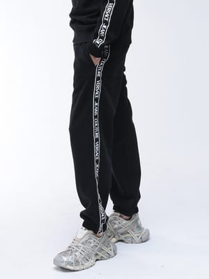 VERSACE JEANS COUTURE (ヴェルサーチェ ジーンズ クチュール) 裏起毛 サイドライン スウェットパンツ VC79GAAC02 メンズ