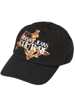 VERSACE JEANS COUTURE (ヴェルサーチェ ジーンズ クチュール) BIGロゴ コットン キャップ VC79GAZK17 メンズ