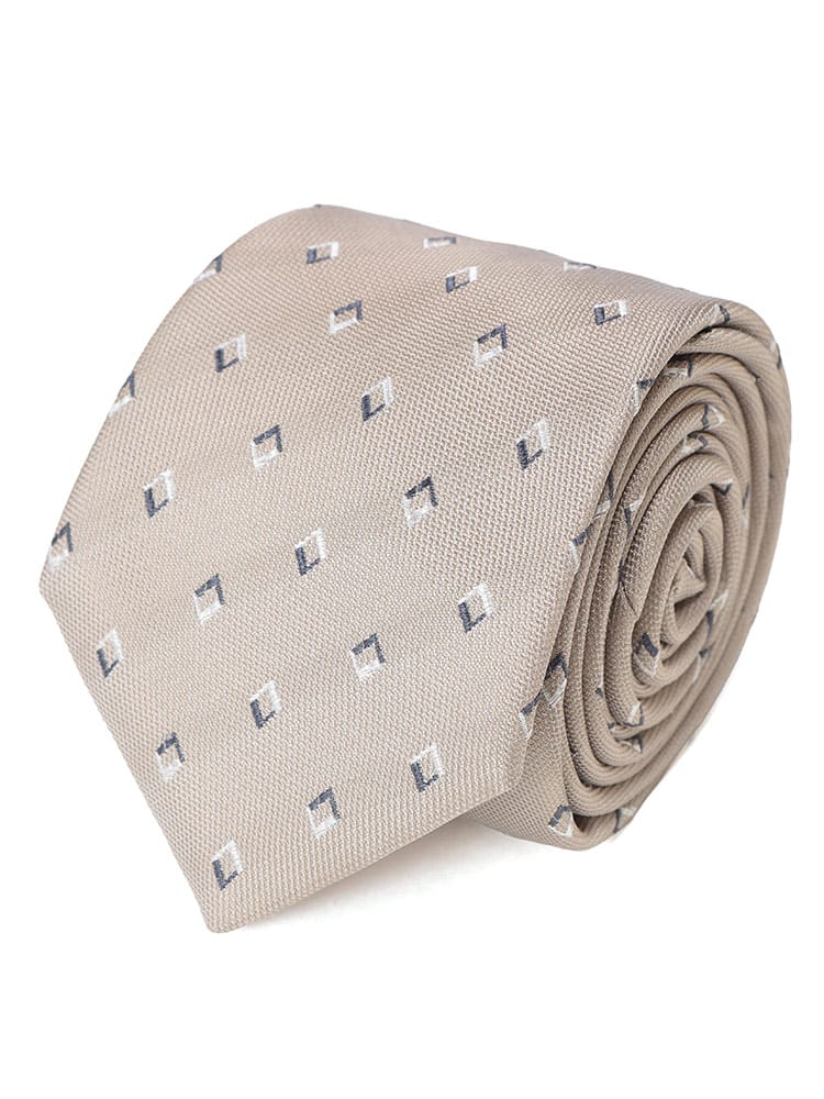 EMPORIO ARMANI (エンポリオアルマーニ) シルク100％ ダイヤ柄 ネクタイ EAE1344TE16529 メンズ