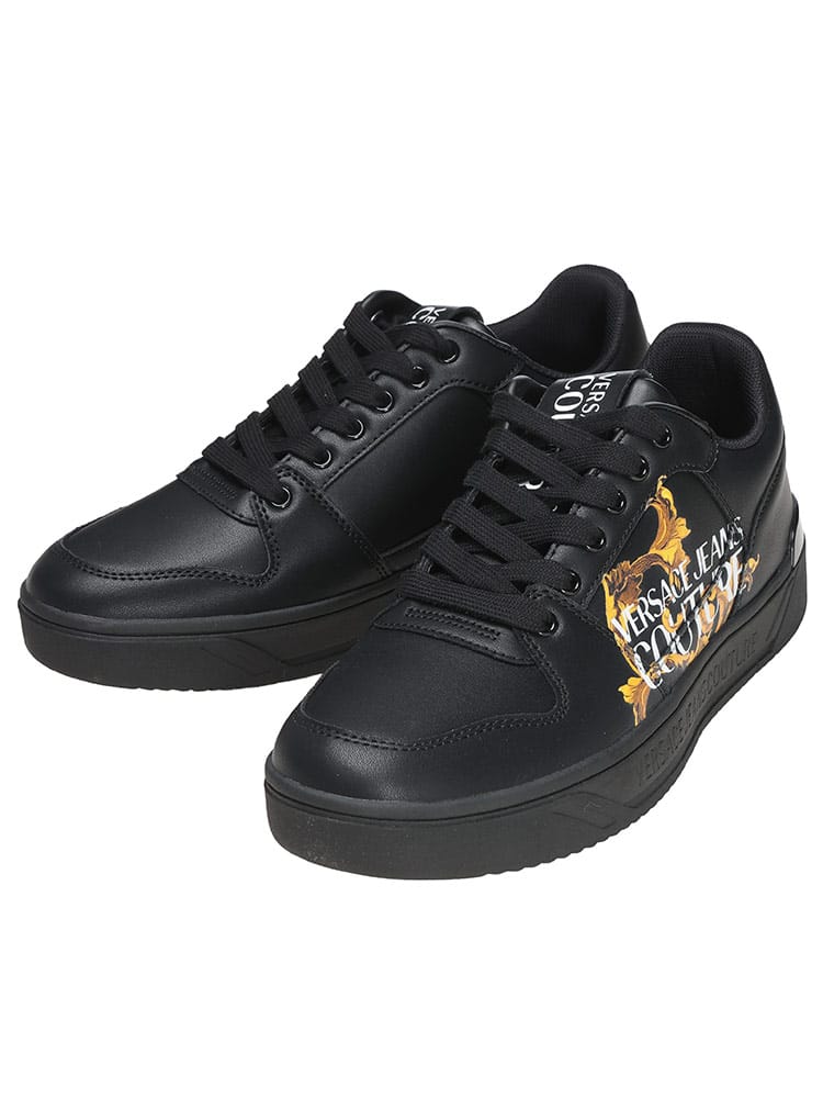 VERSACE JEANS COUTURE (ヴェルサーチェ ジーンズ クチュール) バロッコプリント レースアップ スニーカー VC79YA3SJ5 メンズ
