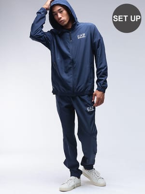 EMPORIO ARMANI (エンポリオアルマーニ) EA7 VENTUS7 テクニカルファブリック トラックスーツ EA78NPV08PN4HZ メンズ