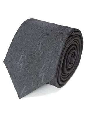 EMPORIO ARMANI (エンポリオアルマーニ) シルク100％ EAロゴ柄 ネクタイ EA1344TE16547 メンズ