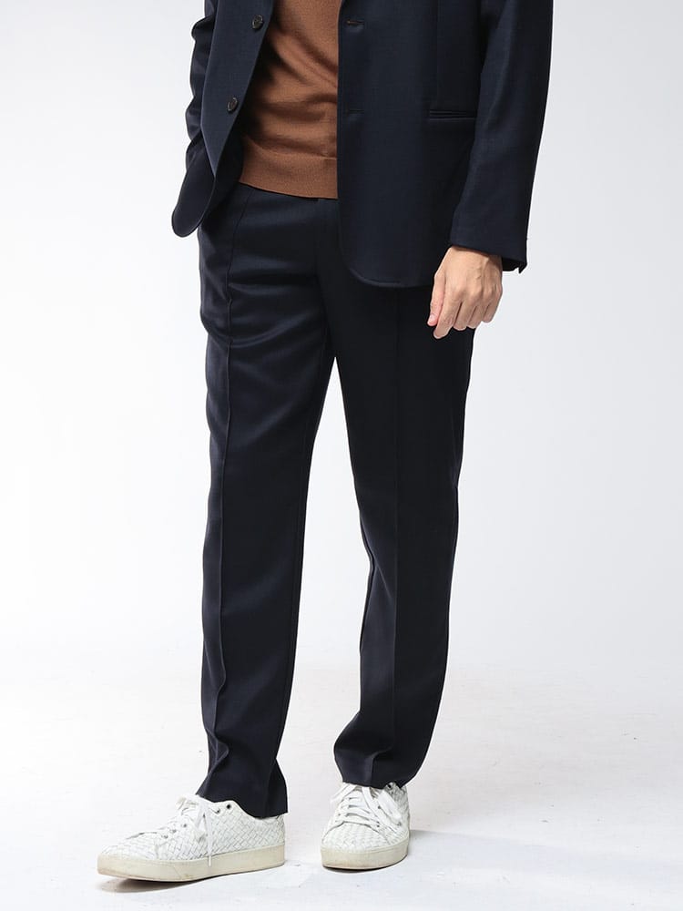 EMPORIO ARMANI (エンポリオアルマーニ) ストレッチウールツイル セットアップ パンツ スラックス EAEM3669AF18507 メンズ