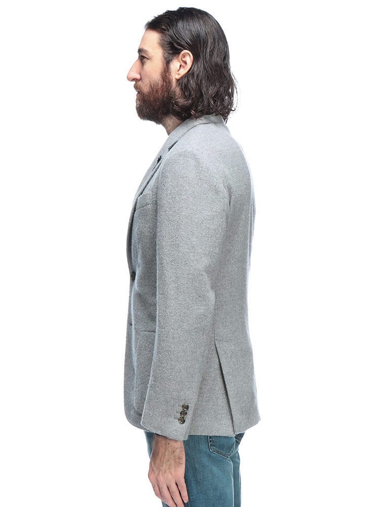 LARDINI (ラルディーニ) ブークレ シルクカシミヤブレンド シングル 