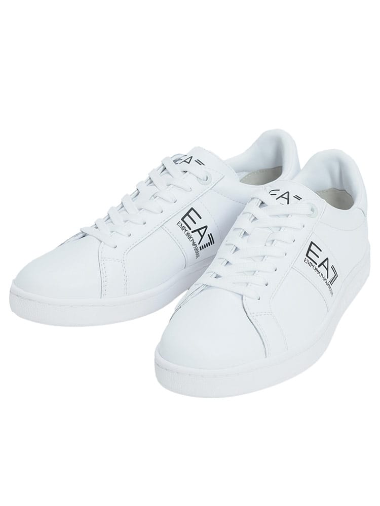 EMPORIO ARMANI (エンポリオアルマーニ) ロゴ レースアップ ローカット スニーカー EA77X332AF10848 メンズ