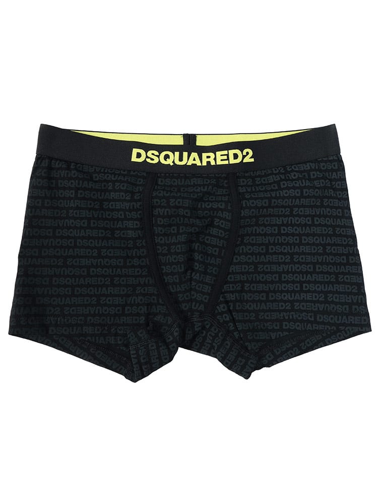 DSQUARED2 (ディースクエアード) 総ロゴ 前閉じ ボクサーパンツ アンダーウェア D2D9LDC6200 メンズ