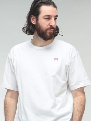 DIESEL (ディーゼル) ロゴ クルーネック 半袖 コットン Tシャツ DSA164000QIAM メンズ