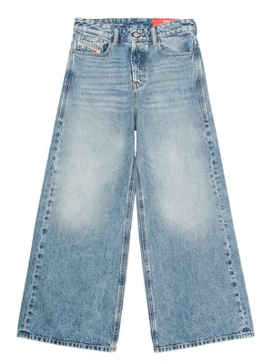 DIESEL (ディーゼル) ボタンフライ ワイド デニム パンツ 1996 D-SIRE DSLA1349509I29 レディース