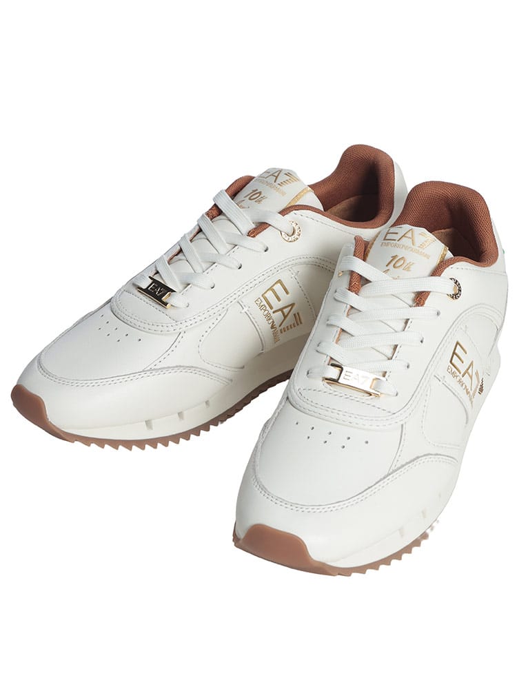 EMPORIO ARMANI (エンポリオアルマーニ) レディース スニーカー 10th anniversary ローカット シューズ EA7LX648AF15588