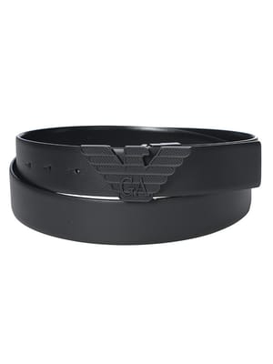 EMPORIO ARMANI (エンポリオアルマーニ) メンズ ベルト リバーシブル イーグルバックル  EAY4S642YQ48K