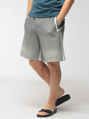 EMPORIO ARMANI (エンポリオアルマーニ) メンズ ショートパンツ ストレッチ ライン ショーツ EAEM5193AF10013