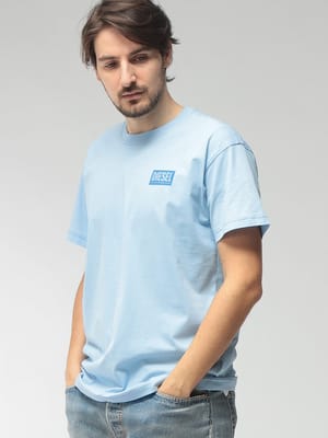 【2BUY10%OFF】DIESEL (ディーゼル) メンズ Tシャツ 半袖 ボックスロゴ クルーネック カットソー DSA209750QIAM