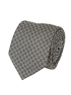 EMPORIO ARMANI (エンポリオアルマーニ) メンズ ネクタイ シルク100％ 格子柄＆ドット タイ EAEM1344TE19708