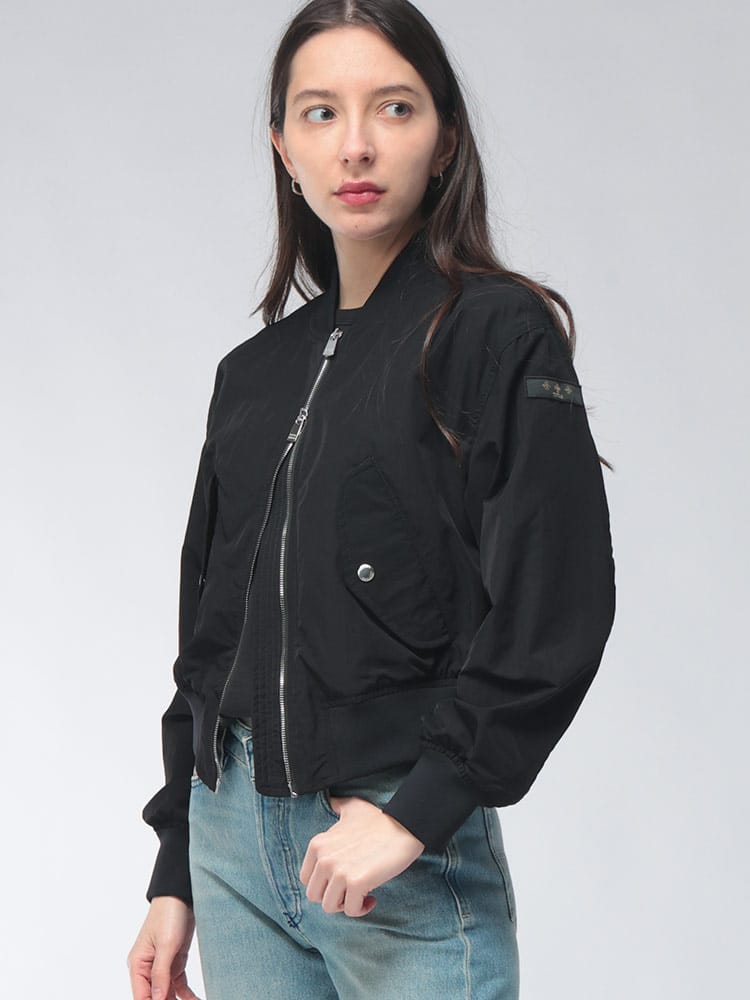 TATRAS (タトラス) レディース MA-1 ナイロン ジャケット フルジップ ナイロン ブルゾン MA-1タイプ OTTAMOTA TRLOTTAMOTA6